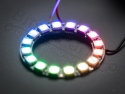 LED Ring NeoPixel - 16x WS2812 5050 RGB LEDs with drivers - Adafruit 1463